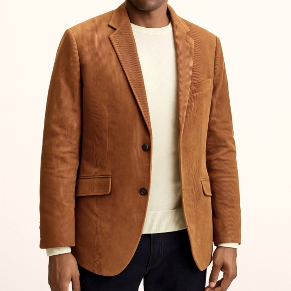 Men's Corduroy Jacket Corpcore Business Casual Sports